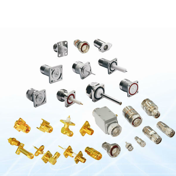Mini DIN 4.3/10 RF Coaxial Connectors for LMR 240 Cable