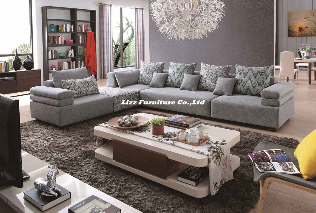 Custom Made Hotel Furniture with Lobby Fabric Sofa