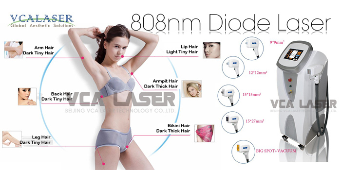 808nm Lightsheer Diode Laser for Permanent Hair Removal