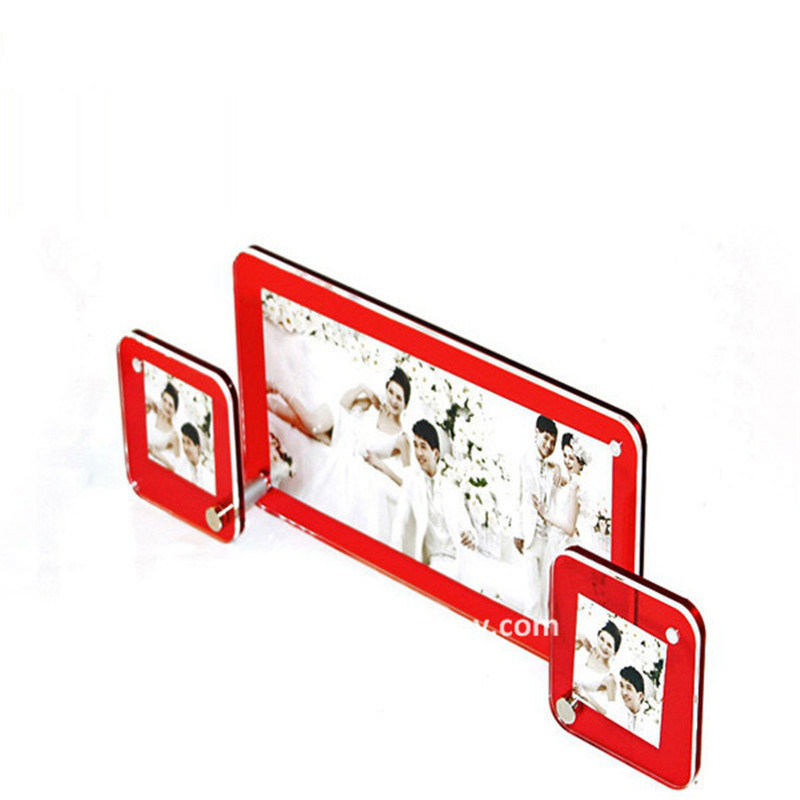 Acrylic Double Sided Organic Glass Photo Frame (BTR-U1081)