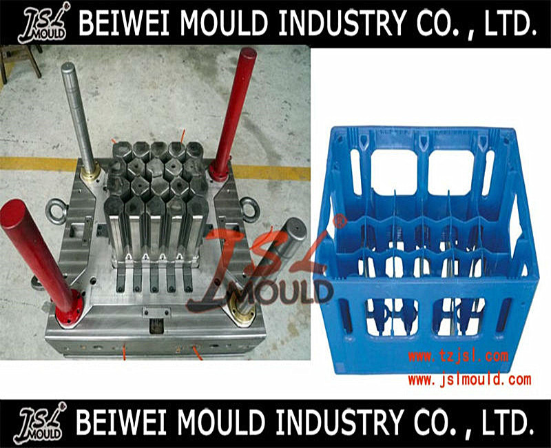 Customized Injection Plastic Crate Mould for Soft Drink Bottle