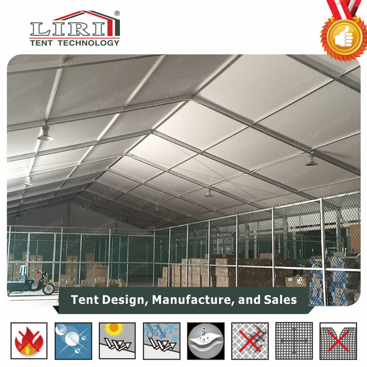 20X50m Industrial Use Tent with Aluminum Frame for Temperory Storage