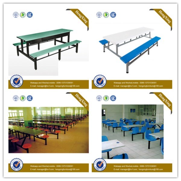 College Dining Room School Canteen Table and Chair (NS-HCZ009)