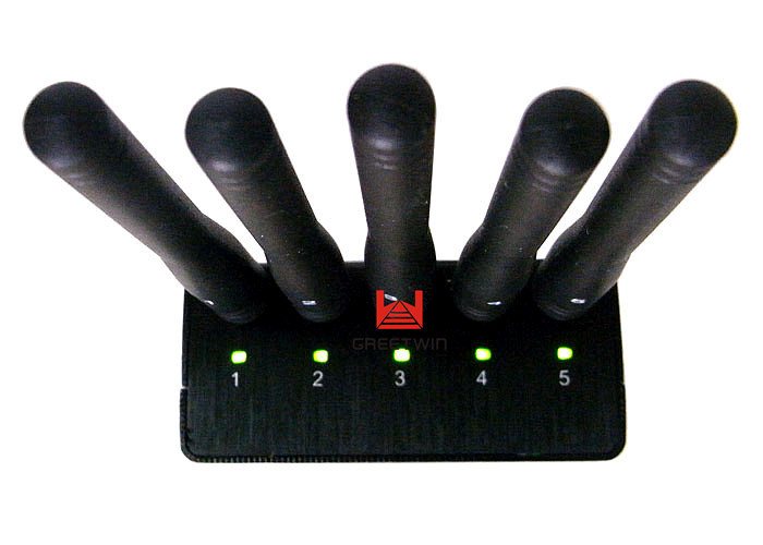 Five Antennas Handheld Jammer Signal Jammer in Secret Meeting (GW-JN5)