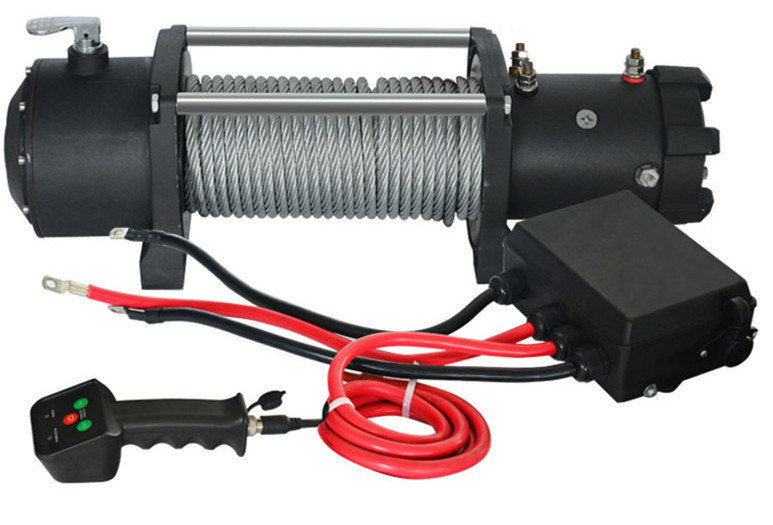 Heavy Duty off -Road Electric Winch with 12500 Lb Pulling