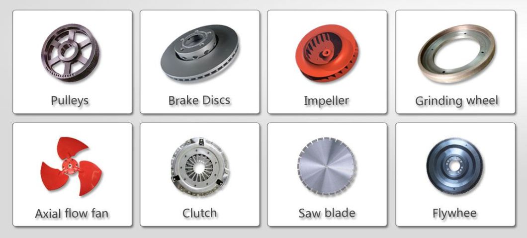 Clutch, Pinion, Brake Disc Balancing Equipment, Measurign System to Be Choosen