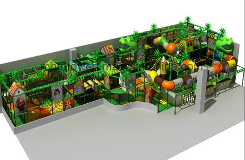 2015 New Design Indoor Playground Naughty Castle (H14-0926)