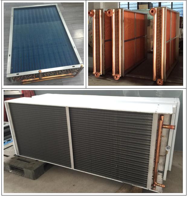 Copper Tube Aluminum Fin Condenser for Air Cooled Chiller