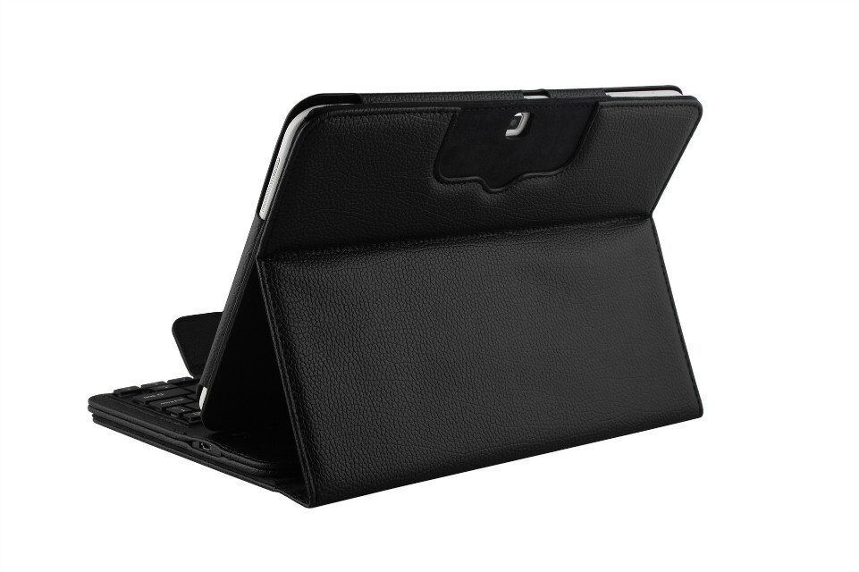 iPad Case Stand Cover with Magnetically Detachable Wireless Bluetooth Keyboard