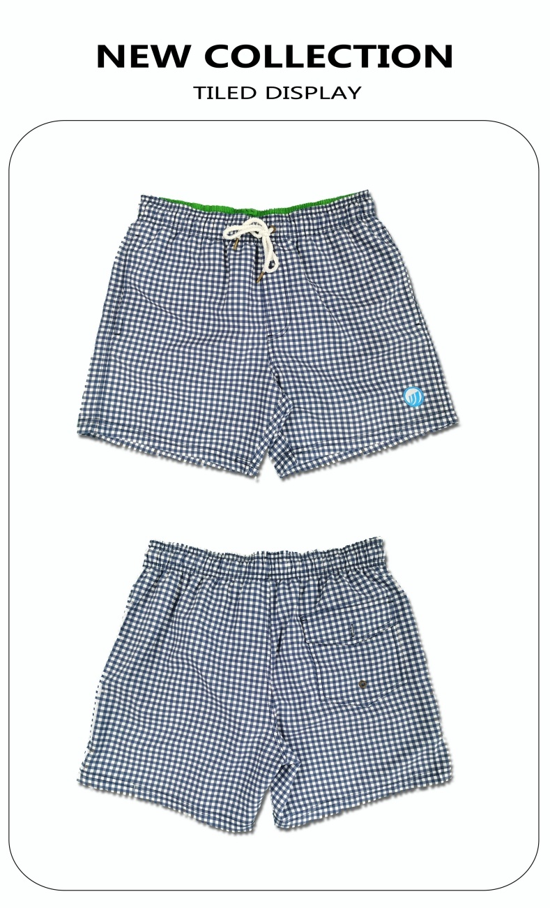 Plaid Printed Shorts Plaid Printed Shorts