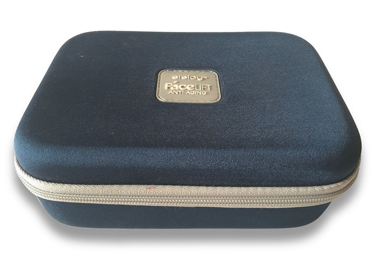 China Manufacturer Wholesale High Quality Lycra Cosmetic Bag Make up Travel Case with Zipper Closured