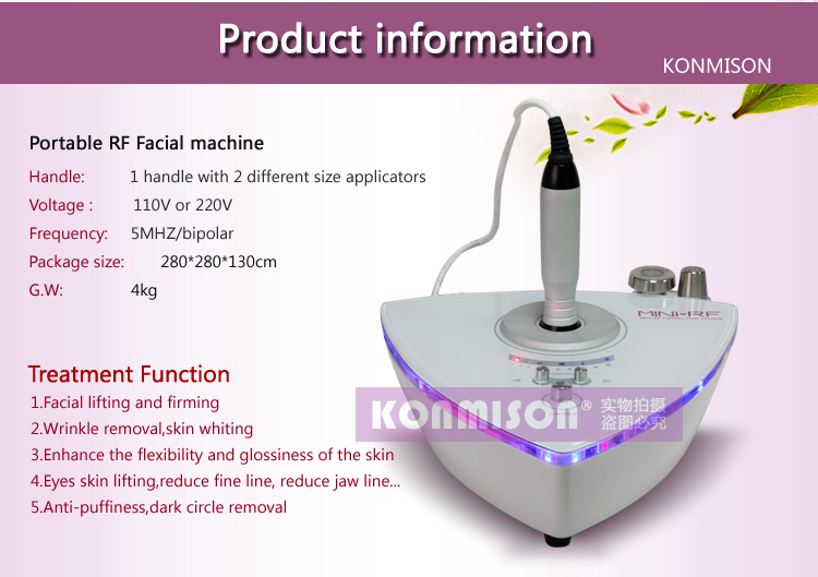 Konmison Face Lifting RF Skin Tightening Beauty Machine