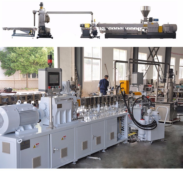 Haisi Extrusion Twin Screw Plastic Granulating Machine