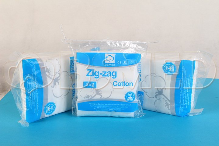 Articles for Daily Use Zig-Zag Cotton Wool