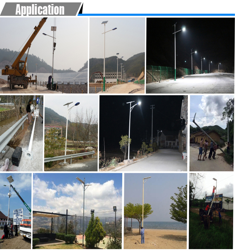 30W 50W LED Module Solar Energy Street Lights