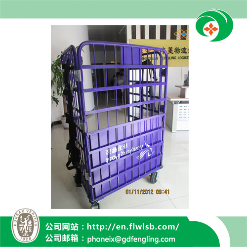 Foldable Metal Logistics Container for Storage Goods with Ce