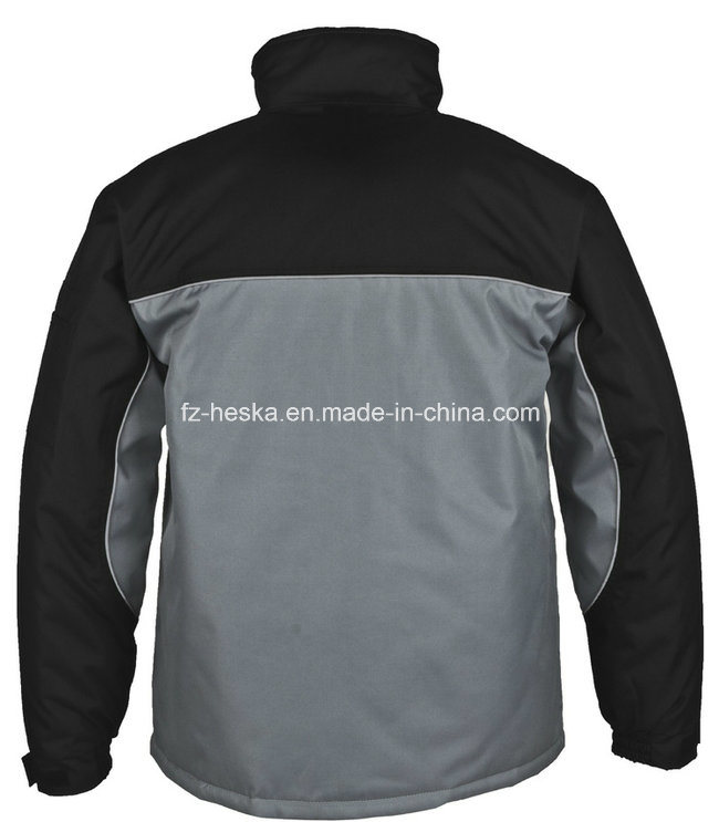 Custom Workwear Mens Waterproof Jacket Winter Parka
