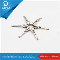 5# Non-Lock Decorative Puller Zipper for Metal Zipper