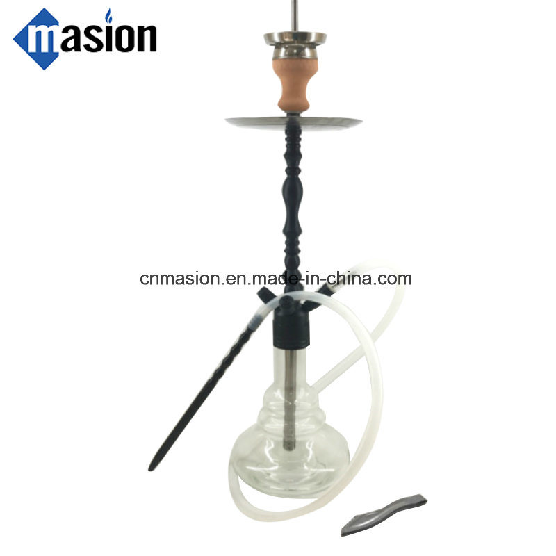 Glass Hookah Aluminum Amy Hookah with LED Light (AH-M001)