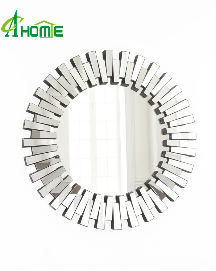 Wholesale Home Decor High Quality Art Wall Mirror Modern Round Mirror