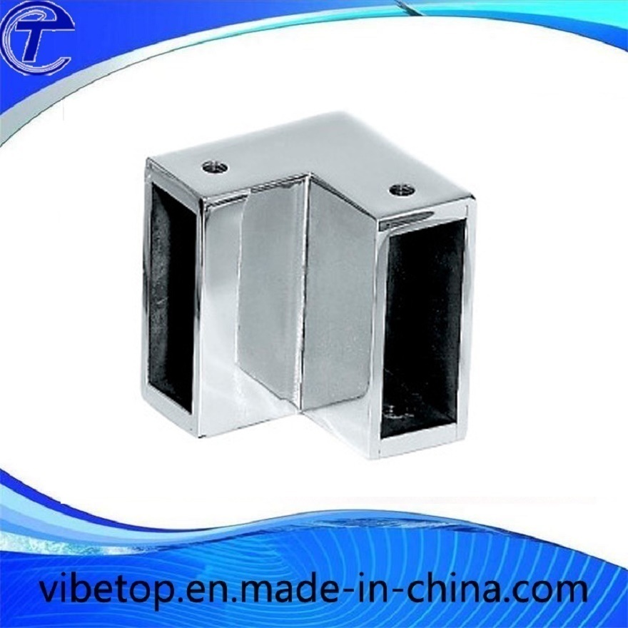 304 Stainless Steel Sliding Door Glass Square Connector