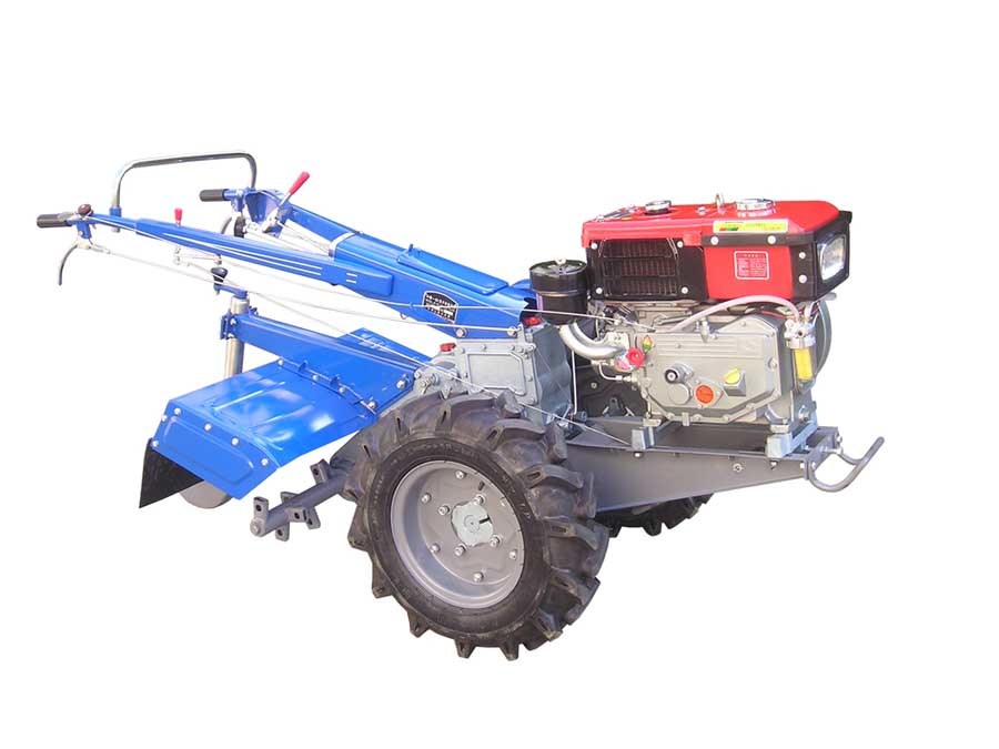 Ce Certification Tractor 6 to 10HP Walking Tractor Power Tiller Rubber Wheel Tractor Mini Tiller