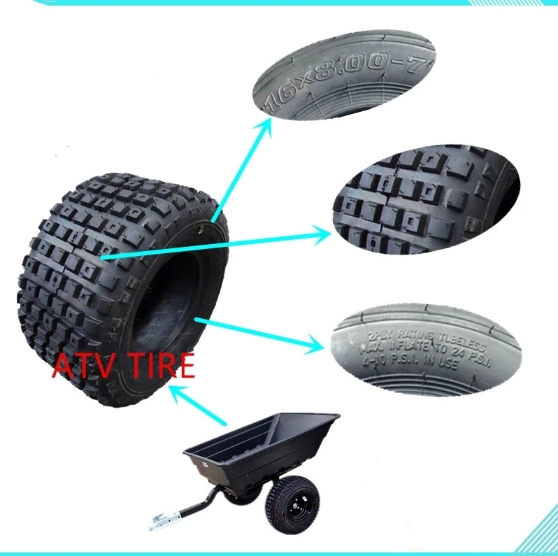 Heavy Duty High Quality 16inch ATV Tire for All Terrain Vehicles Golf Car