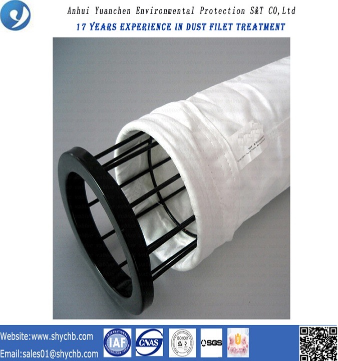 Hot Sale Nonwoven Dust Filter PTFE Filter Bag for Dust Collection