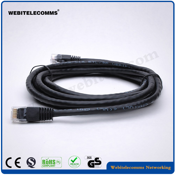 Unshielded Cat 6A Network Patch Plug Twisted 4 Pair Network Patch Cord