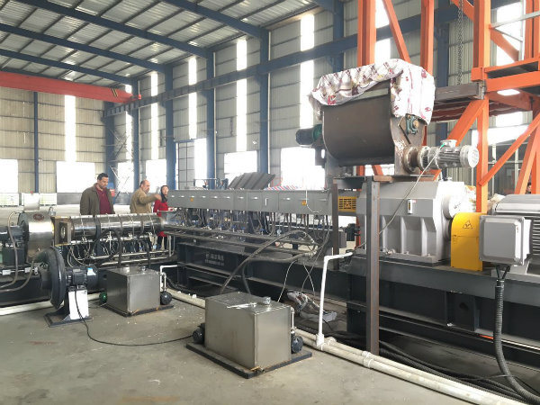 PVC Cable Compounding Two Stage Extruder Granules Production Line