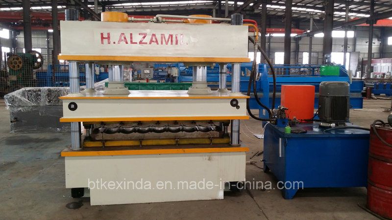 Kxd Color Iron Stone Coated Steel Roofing Tile Production Line