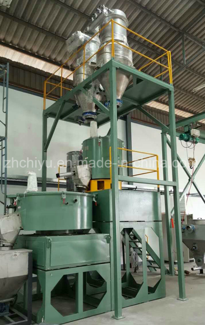 Vacuum Hopper Loader with Powder for Plastic Extrusion Industry