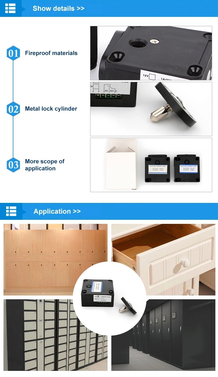 Cl-301/Cl-301-S Equipment Design Electronic Metal Hidden Smart Cabinet Lock