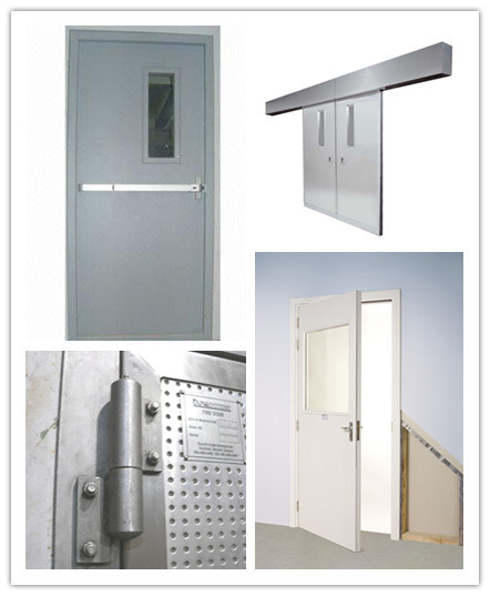 Normal Steel Security Door with High Quality (ISO9001 Standard)