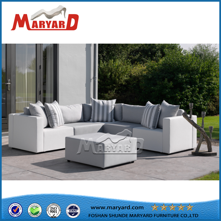 Outdoor Modern Pool Fabric Sofa Set