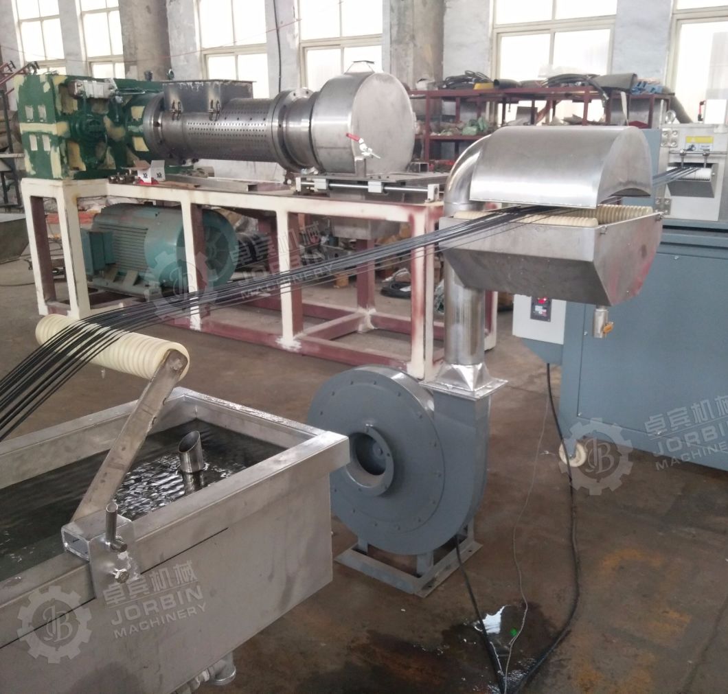 Plastic with Calcium Carbonate Compounding Granules Extruder Machine