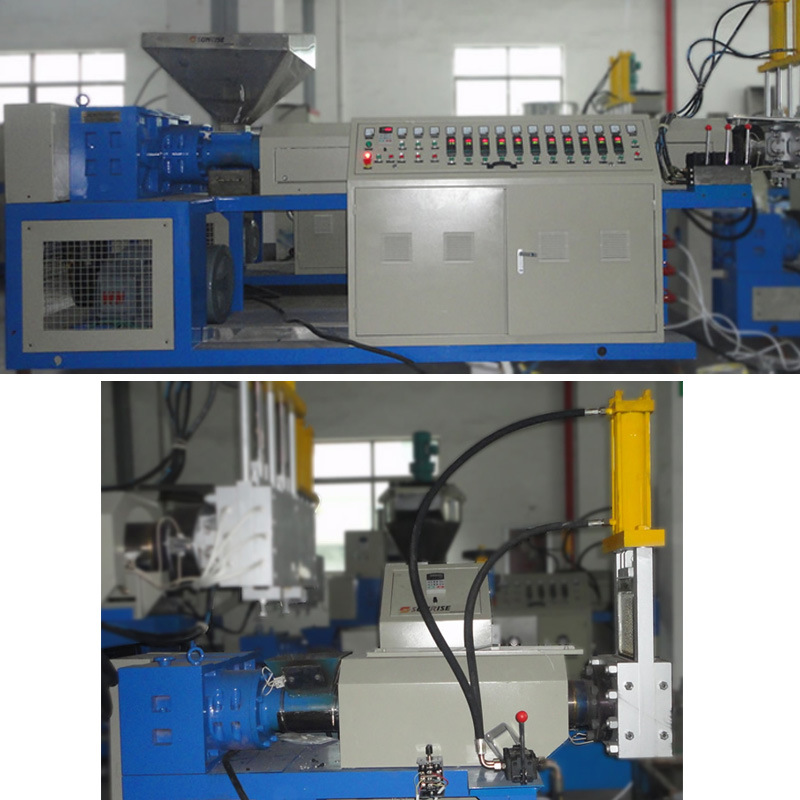 PP PE Flakes Double Stage Granulating Machine