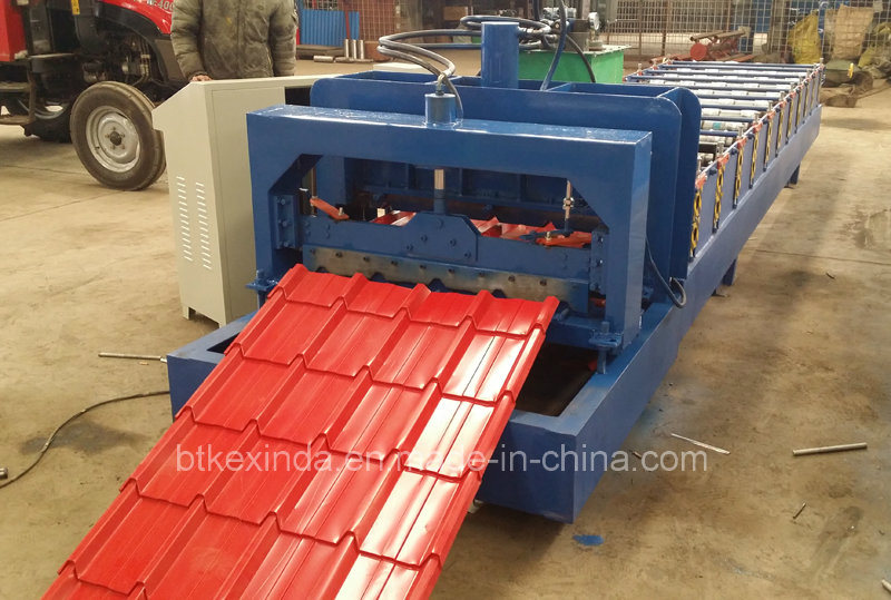 Kxd 840 Galvanize Steel Metal Roofing Glazed Tile Forming Machinery