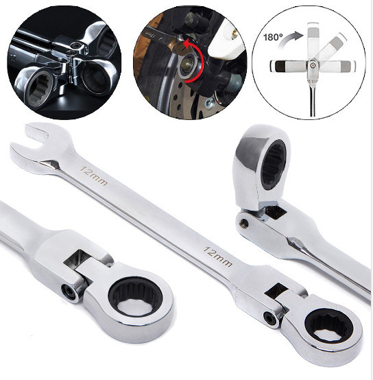 6-24mm Activities Ratchet Gears Wrench Set Flexible Open End Wrenches Repair Tools to Bike Torque Wrench Spanner