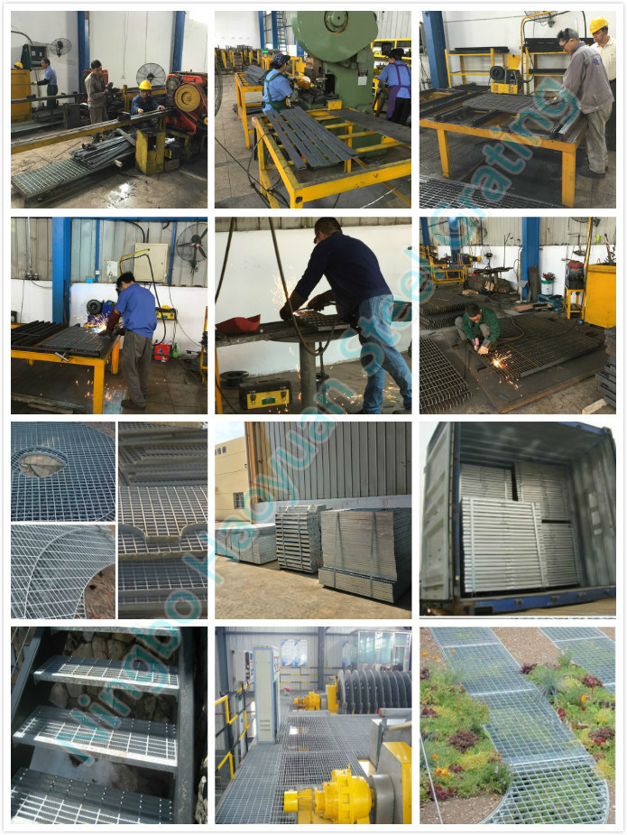 Hot dipping galvanized steel grating for catwalk