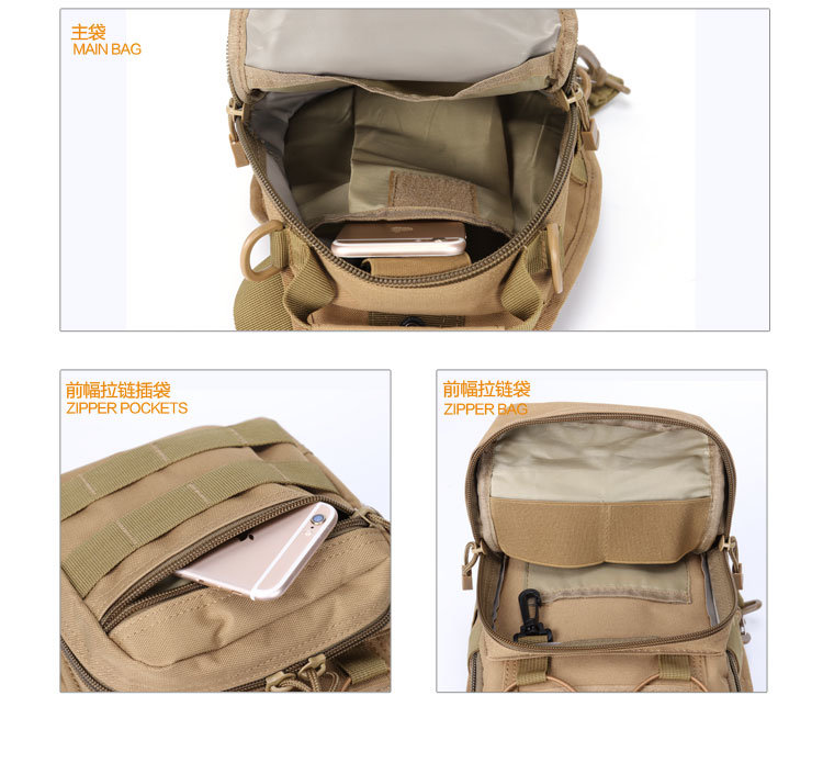 Big Size Tactical Gear Sling Bag Backpack Haversack Bag Shoulder Sling Bag