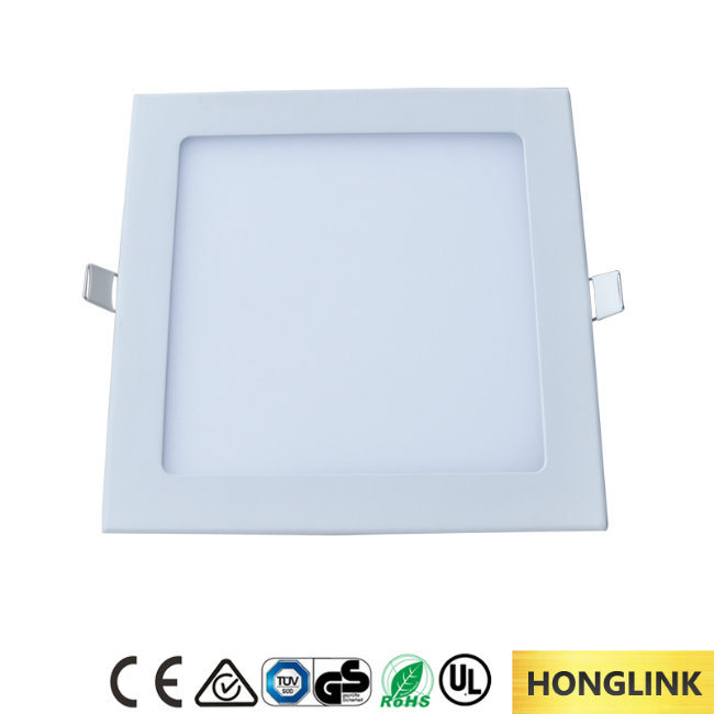 Ce RoHS 6W 18W Recessed Ceiling Flat Panel LED Down Light