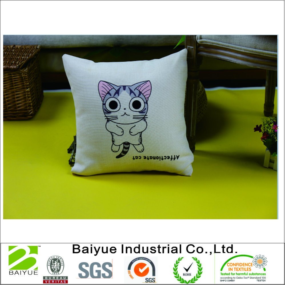 High Quality Eco Friendly Wholesale Custom Printed Decorative Throw Pillow