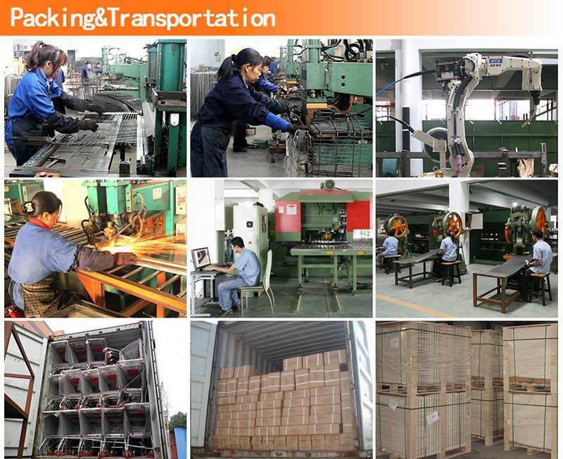 High Quality Metal Warehouse Platform Trolley (JS-TWT04)