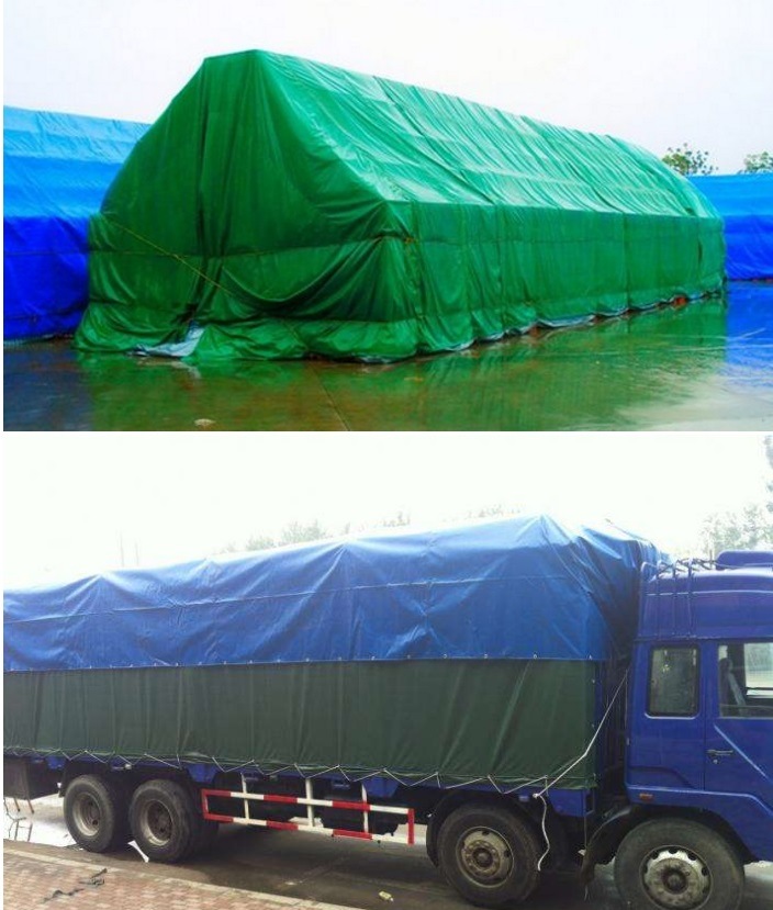 PE Tarpaulin with Eyelet Used for Truck Cover