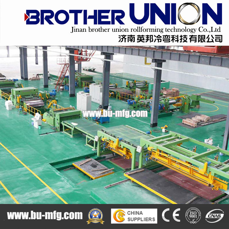 Cold/Hot Rolled Galvanized Steel Cut to Length Line Machine