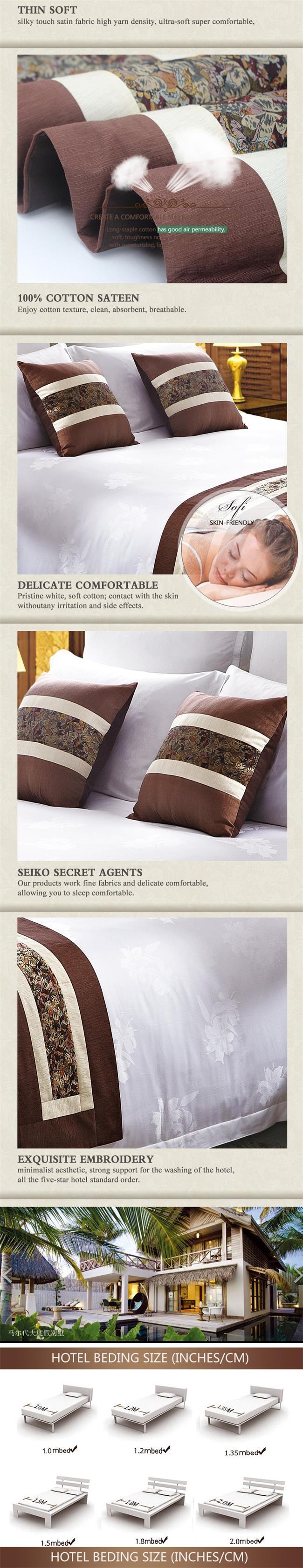 Five Star Hotel Bedding Setshotel Bed Linen Textile Products