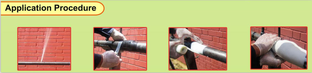 Quick Bonding Black Pipe Fix Tape Armor Wrap Repair Bandage