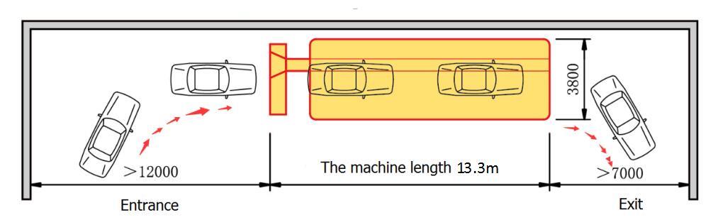 China Brand Tx-380A Aumatic Tunnel Car Wash Machine with Conveyor System