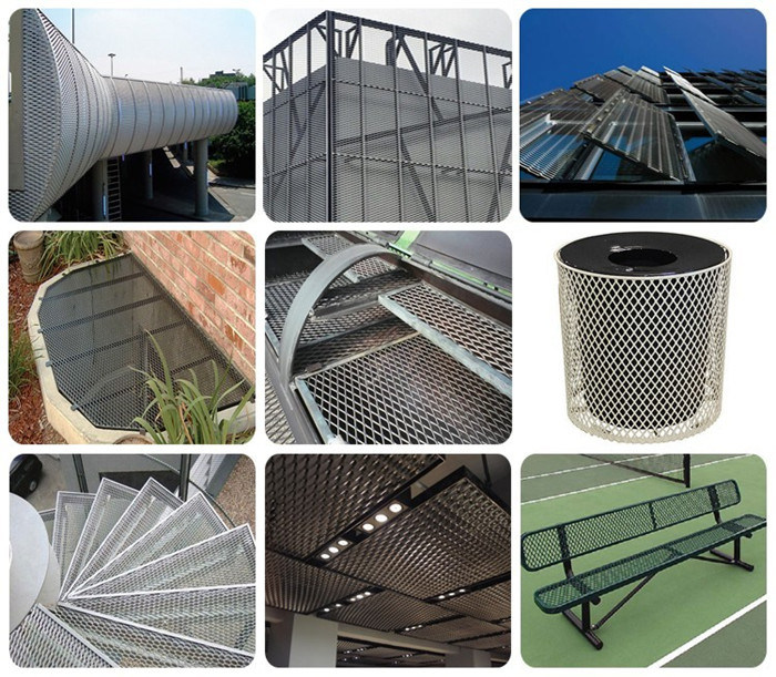 Powder Coated Expanded Metal Mesh Sheet/Expanded Metal Mesh